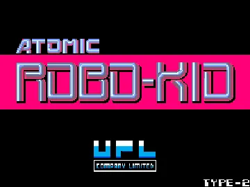 Atomic Robo-kid screen shot title